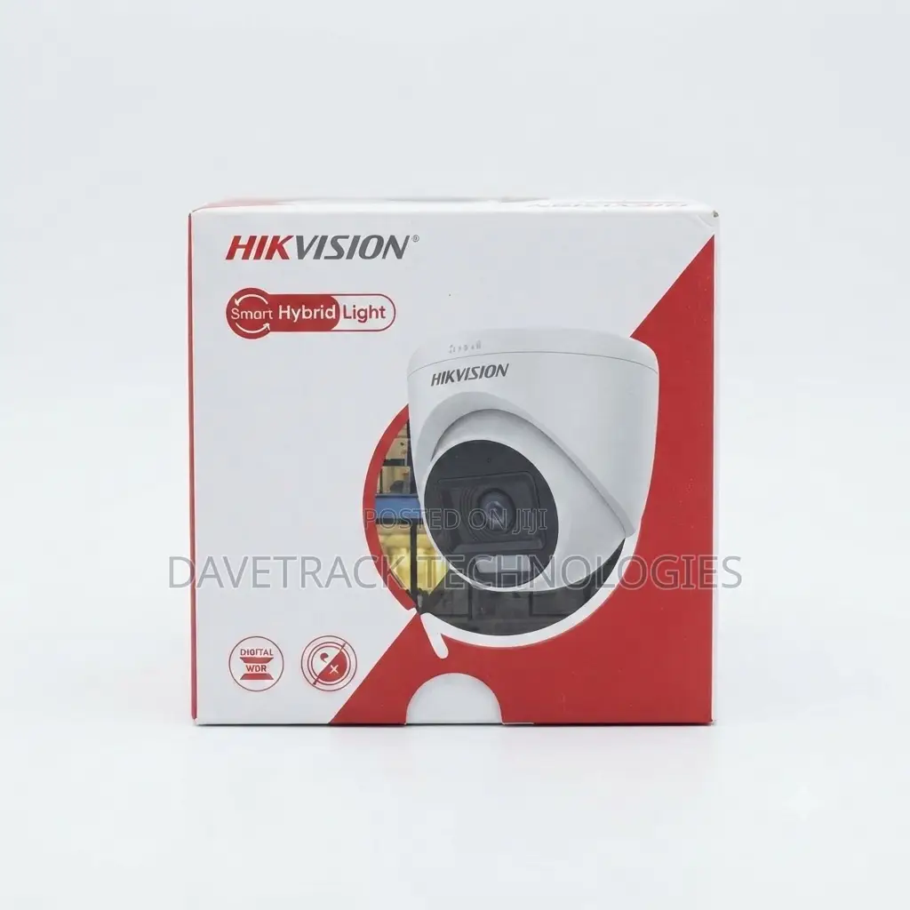 Hikvision 2MP Smart Hybrid Light Fixed Turret Camera DS-2CE76D0T-LPFS