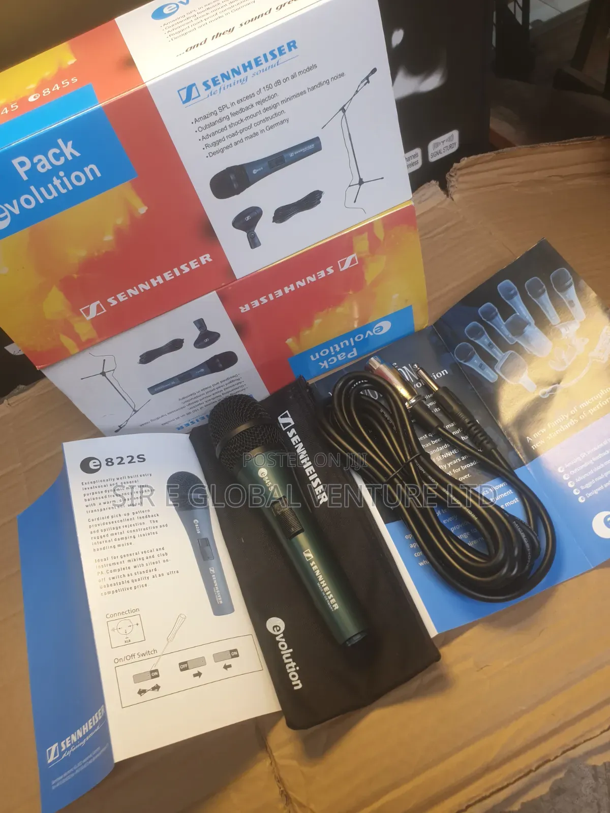 High Quality Sennheiser E 825-S Wired Microphone