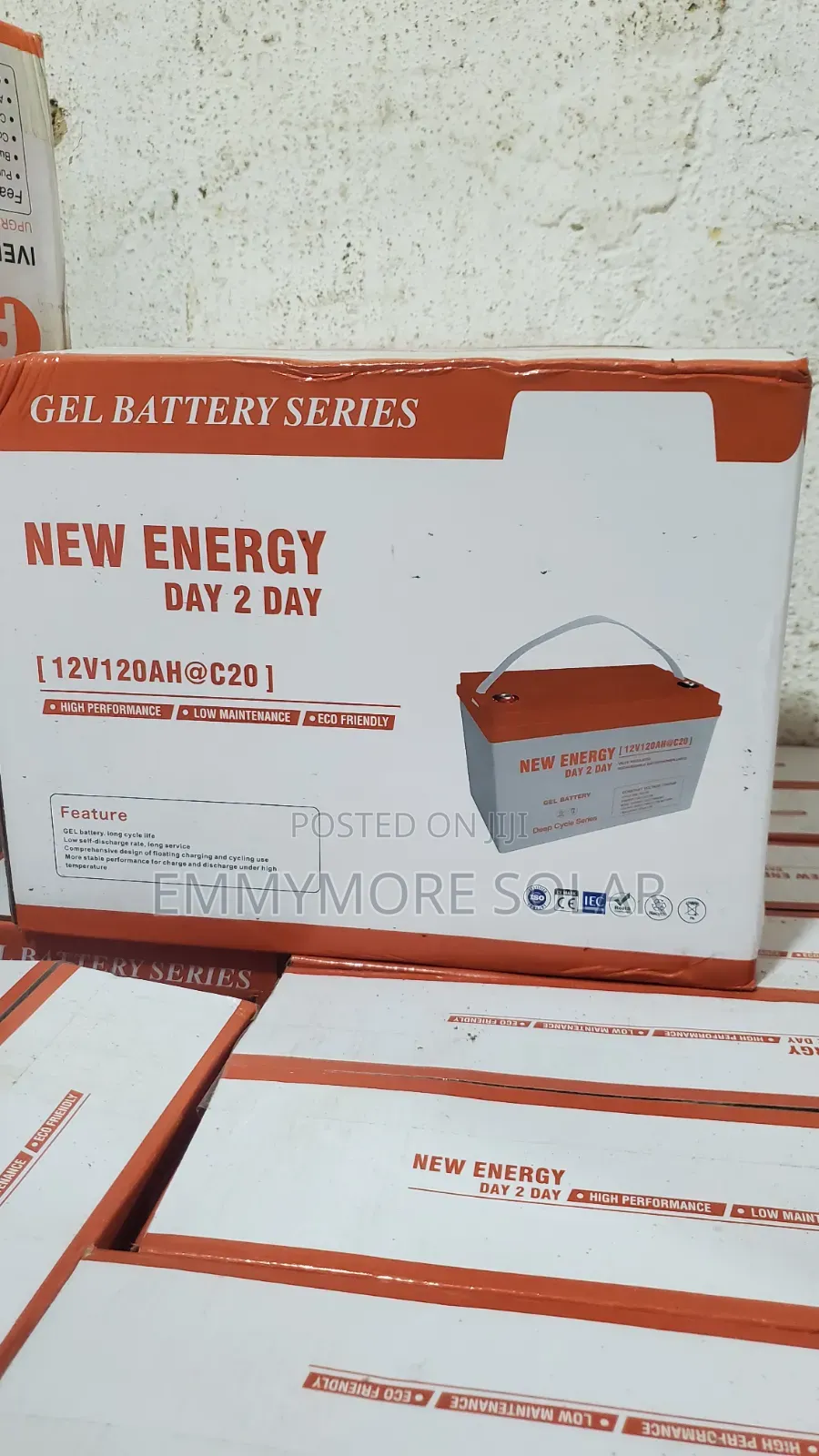 New Energy Deep Cycle Gel Battery