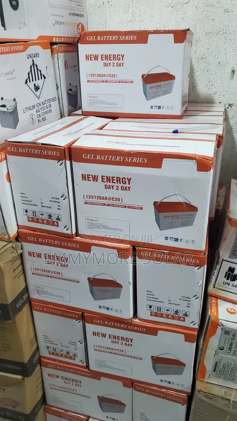 New Energy Deep Cycle Gel Battery