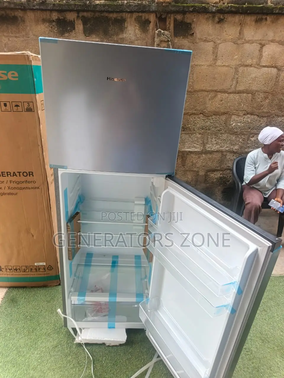 Hisense 360DR Double Door Fridge 360 Litres