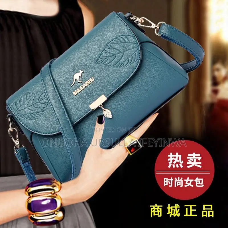 Authentic High-End Soft Leather Handbag