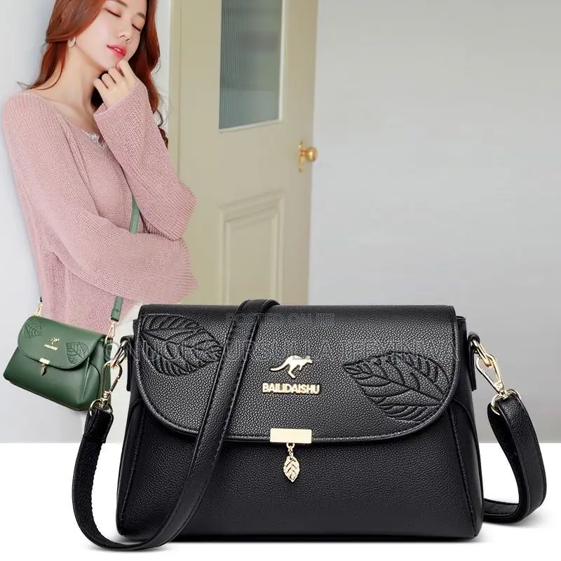 Authentic High-End Soft Leather Handbag