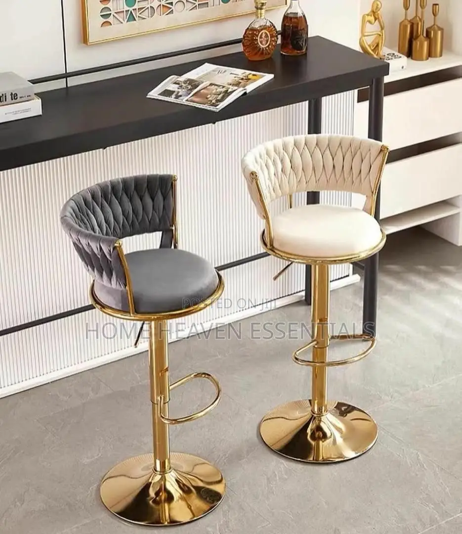 Modern Rotational High Bar Stool