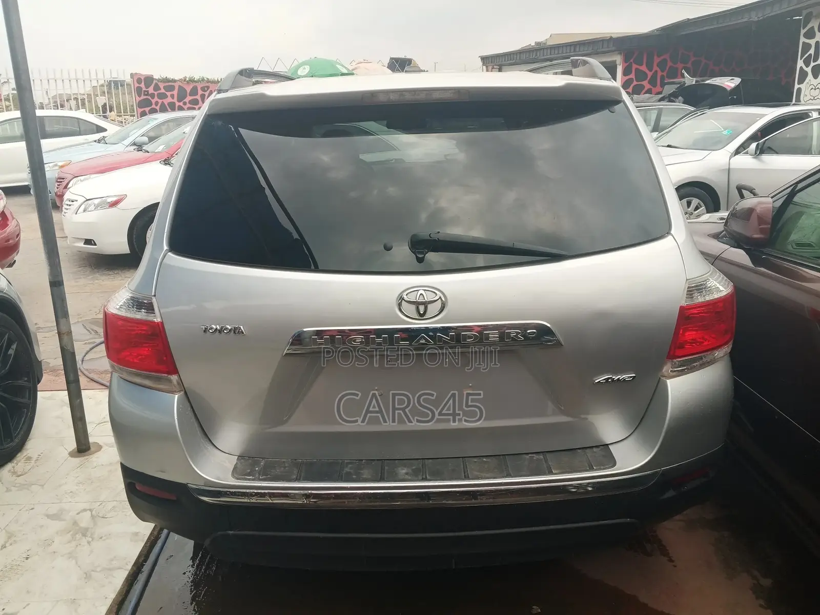 Toyota Highlander 2012 Silver