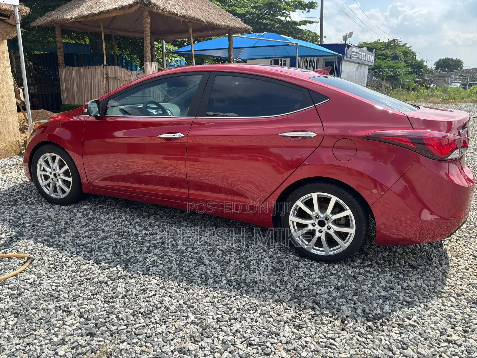 Hyundai Elantra 2015 Red