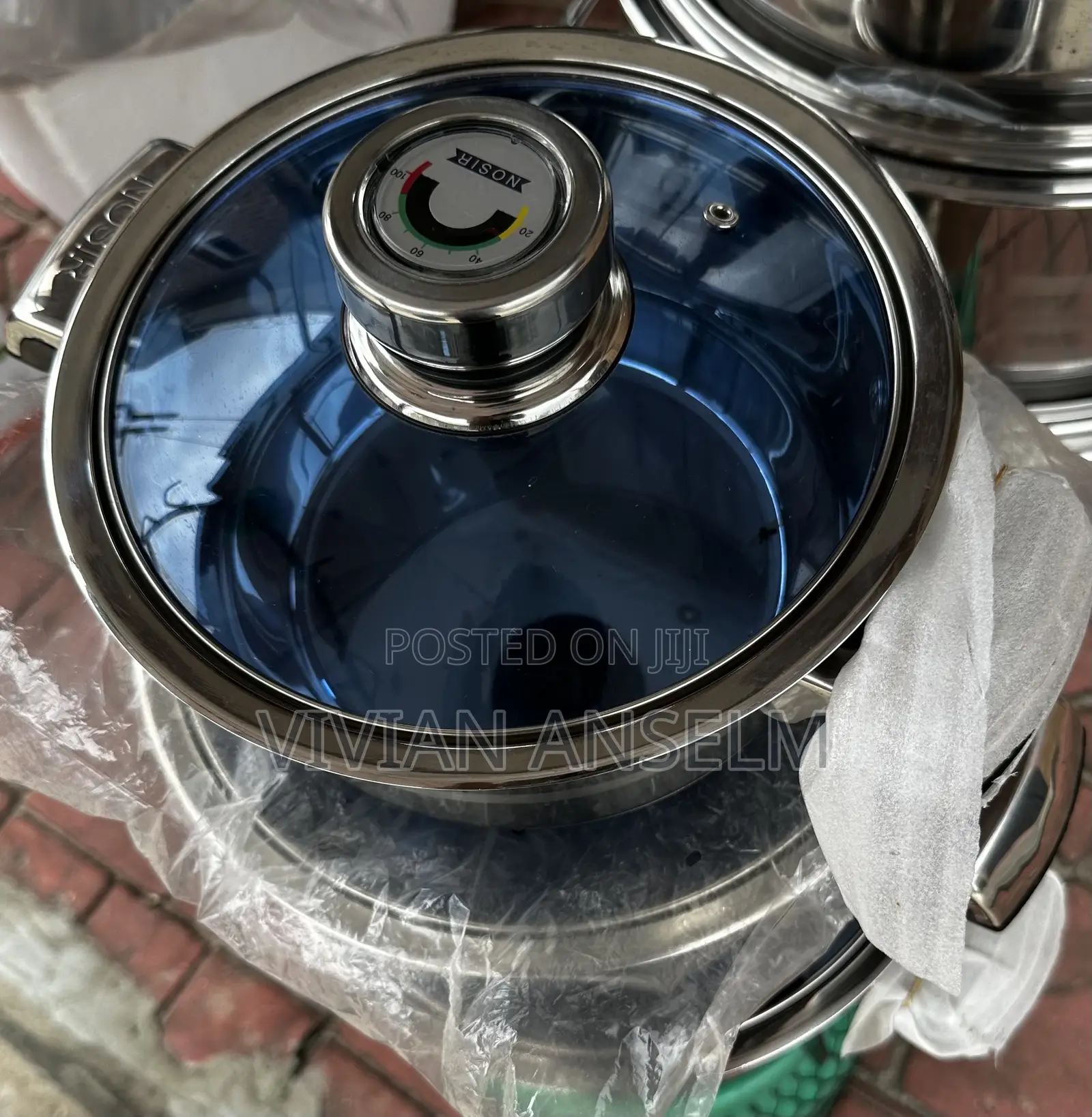 High Quality Luxury Stainless Steel With Temperature Reader