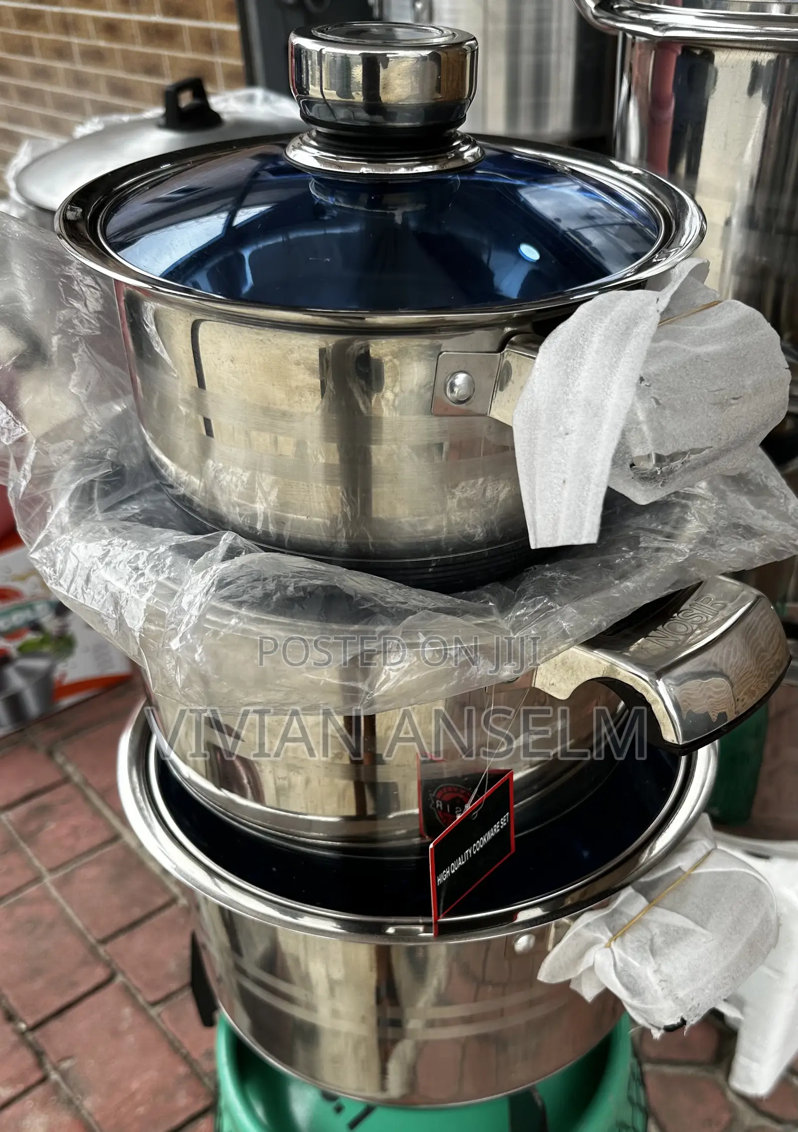 High Quality Luxury Stainless Steel With Temperature Reader