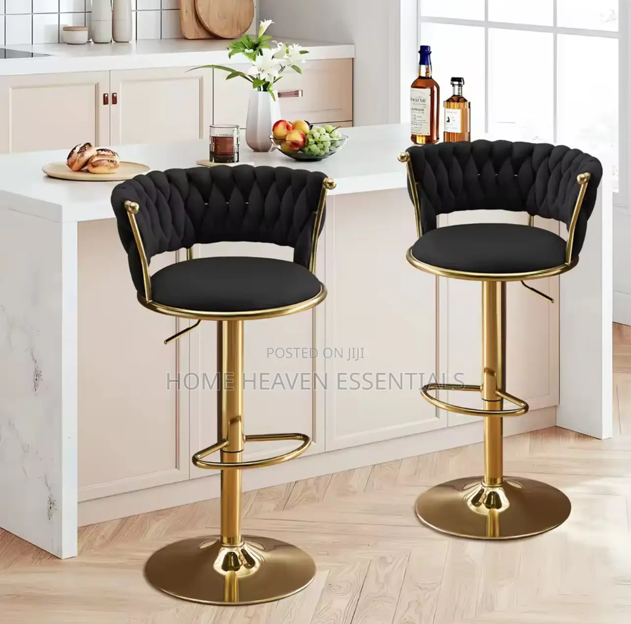 Modern Rotational High Bar Stool