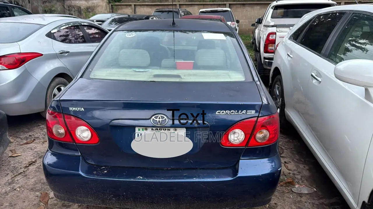 Toyota Corolla LE 2007 Blue