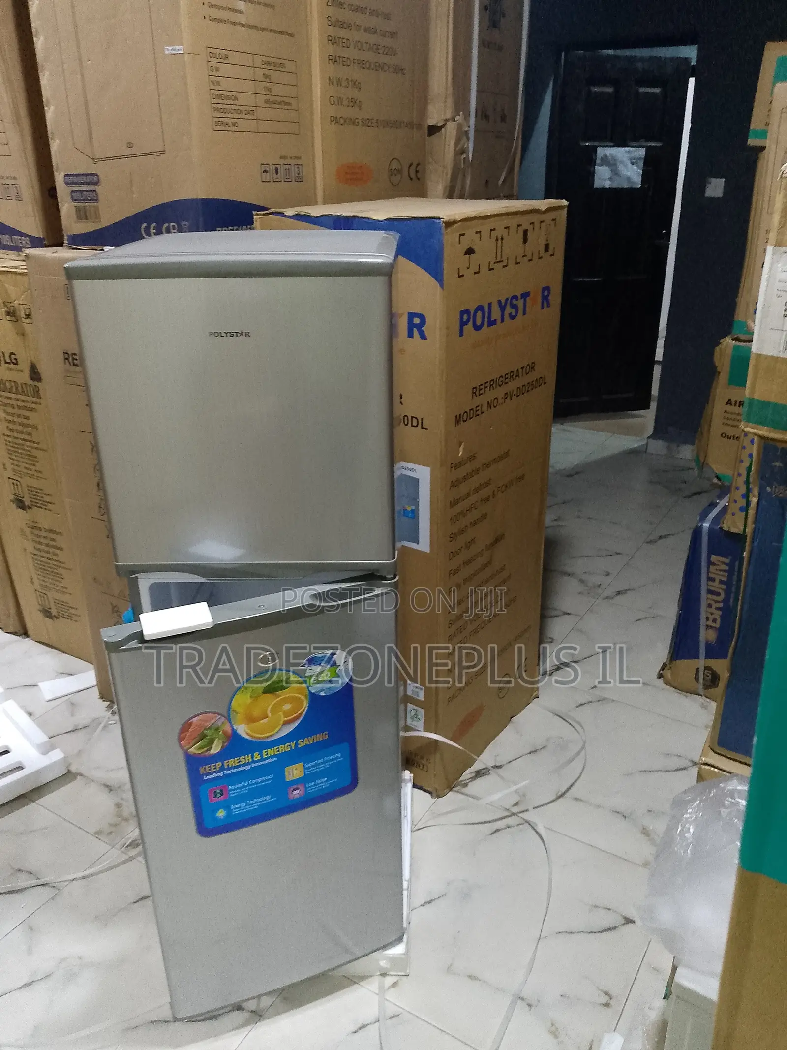 Polystar Spacious Kitchen Refrigerator