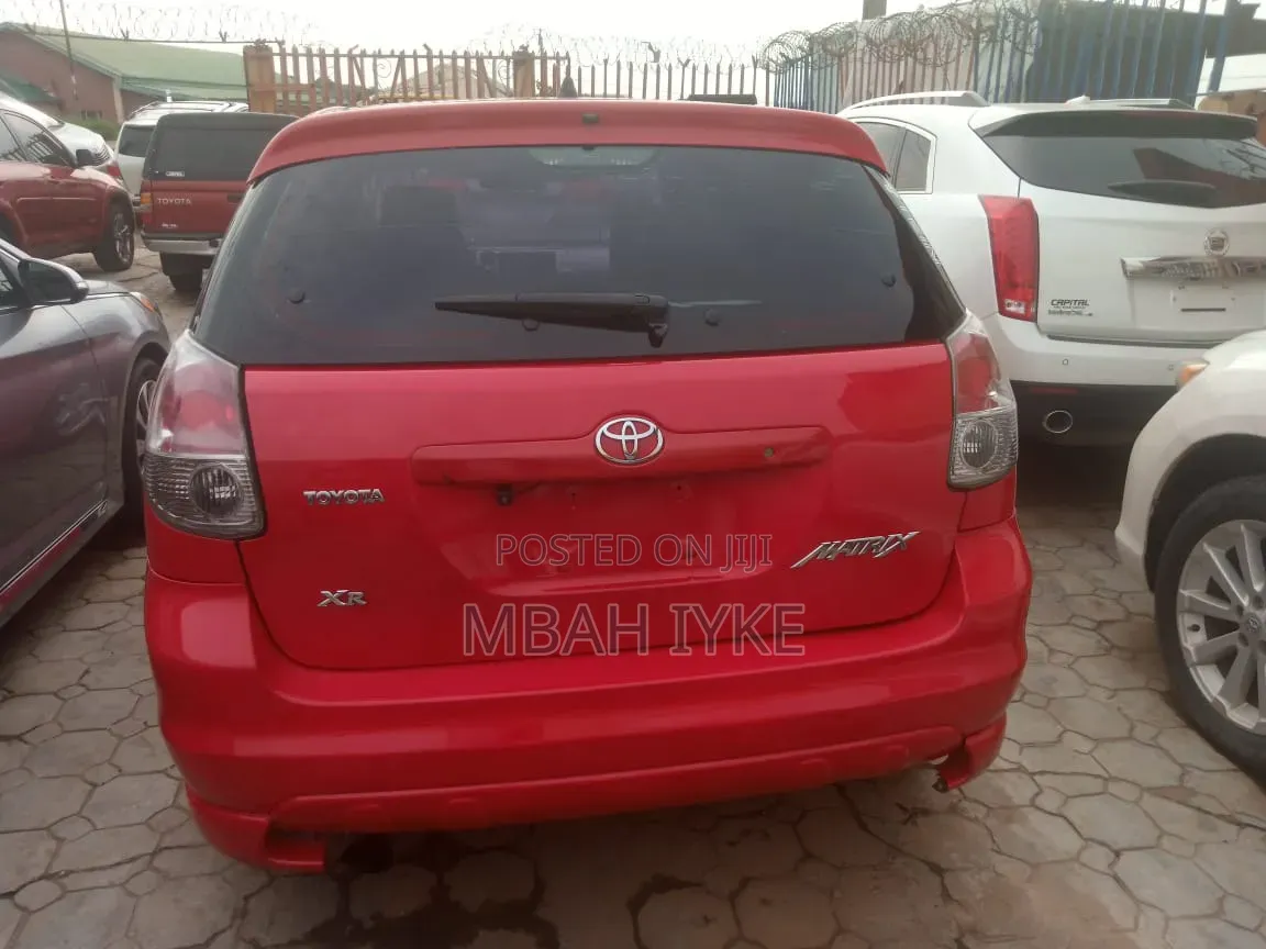 Toyota Matrix 2007 Red
