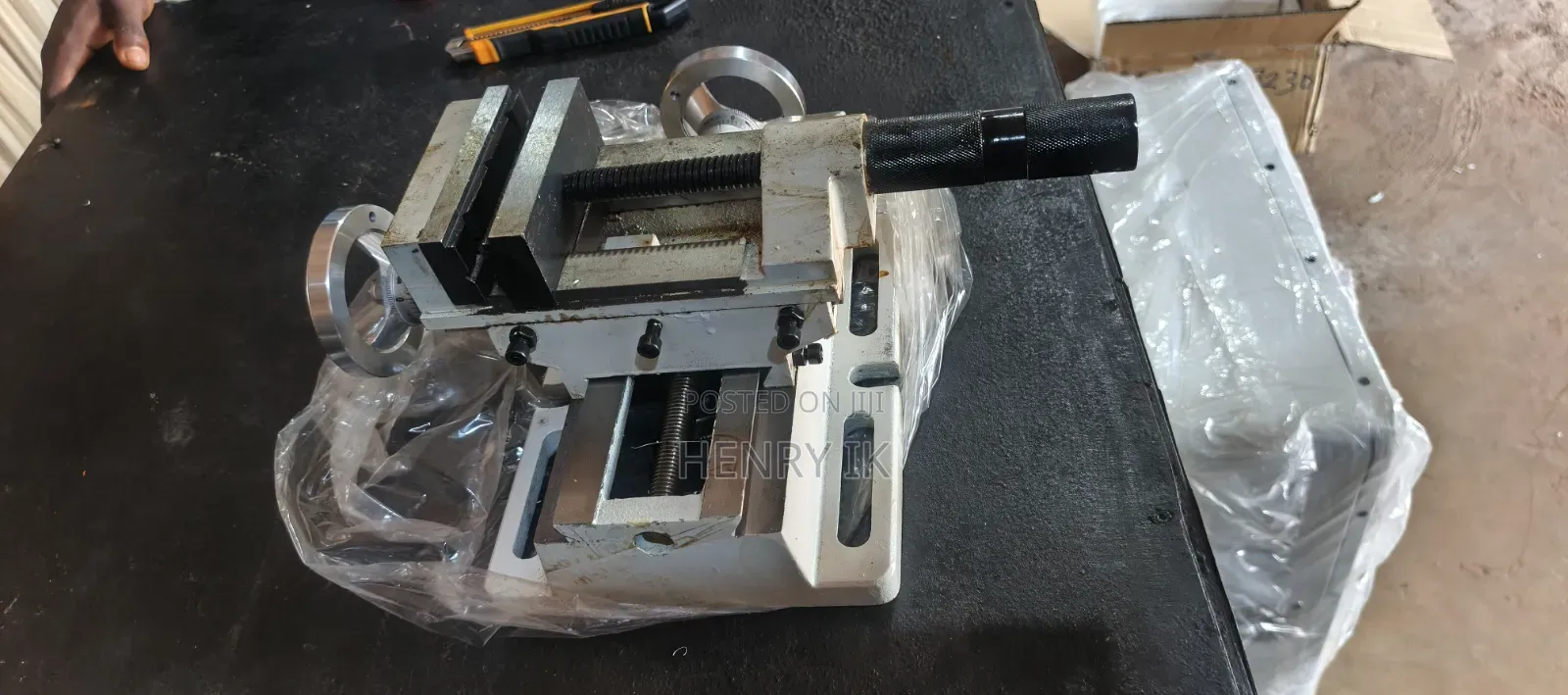 4" High Precision Cross Bench Vice