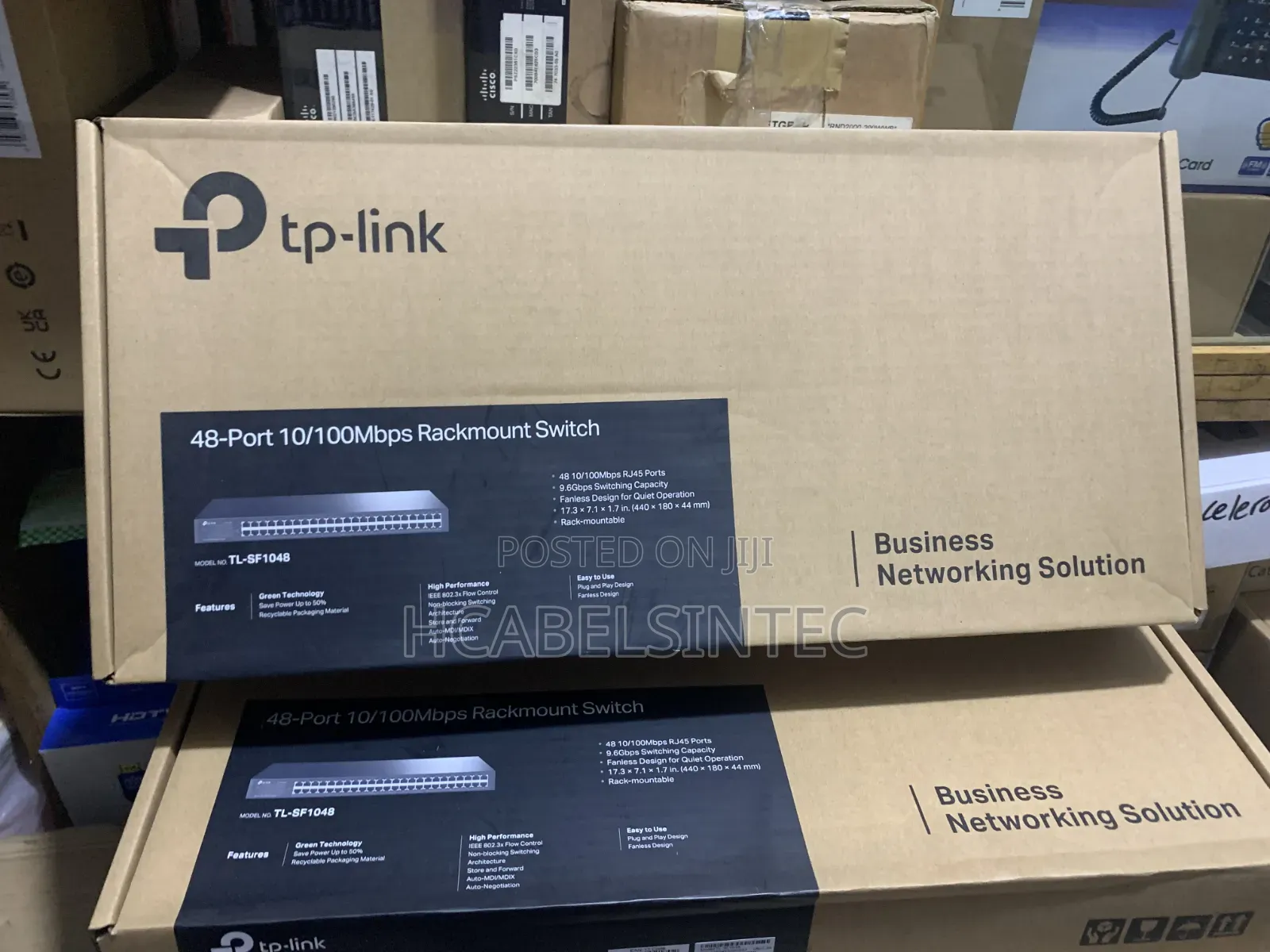 48 Port 10/100mbps Rackmount Switch