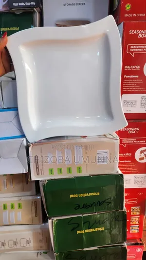 White Plate by 24pcs