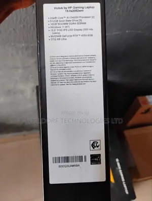 New Laptop HP Victus 15 16GB Intel Core i7 SSD 512GB