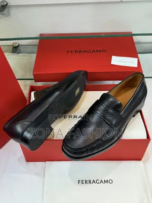 Ferragamo Salvatore Leather Italy Shoe