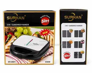 5in1 Surhan Double Face Sandwich Maker