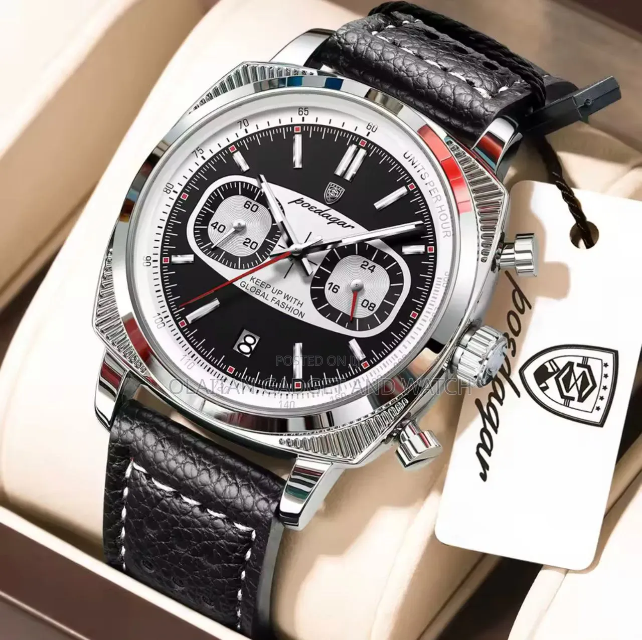 High Quality Podegar Watch Leather Strap