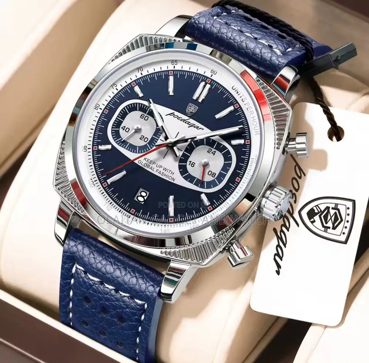 High Quality Podegar Watch Leather Strap