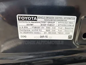 Toyota Camry 2017 Blue