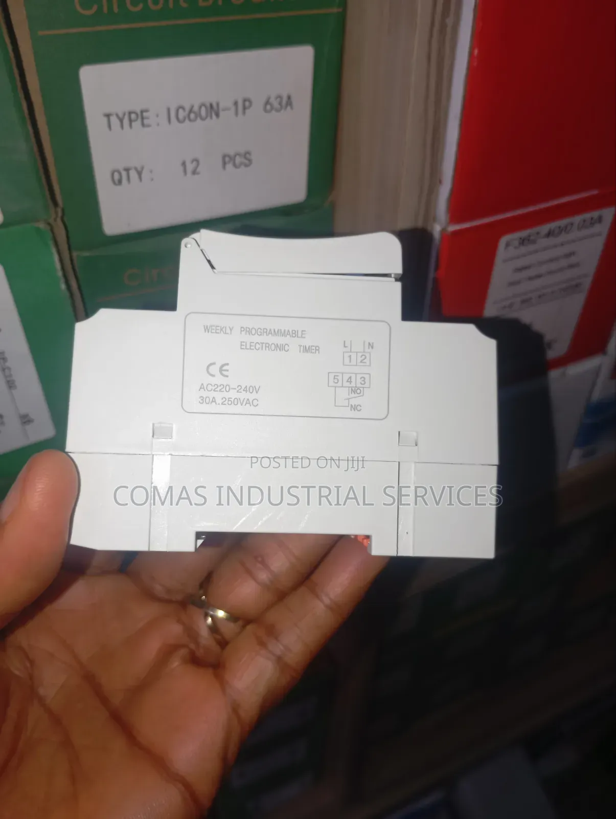 30A Digital Programmable Timer Switch | 220V Weekly Time Relay