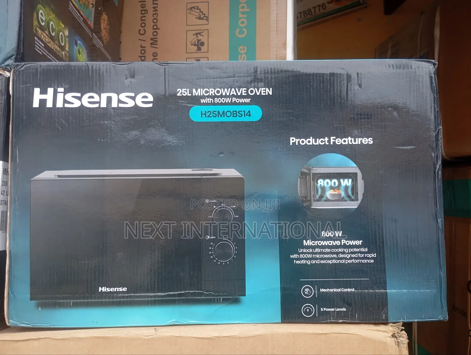 Hisense Microwave Oven 25L Black Digital Control