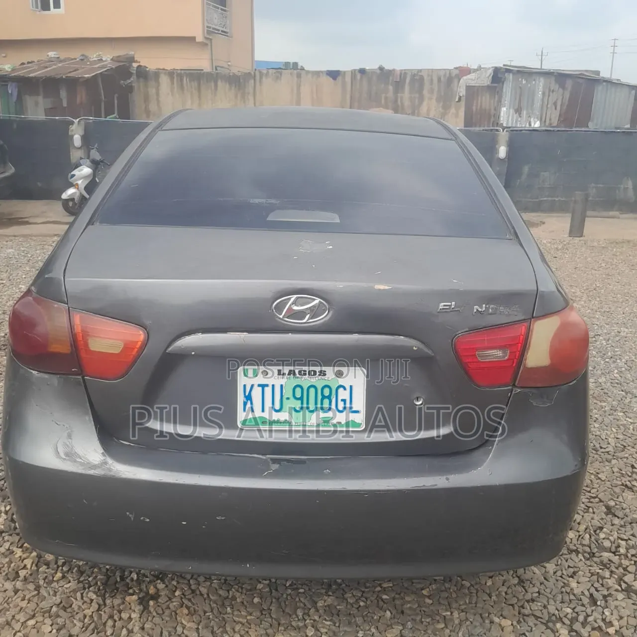 Hyundai Elantra 2007 Gray
