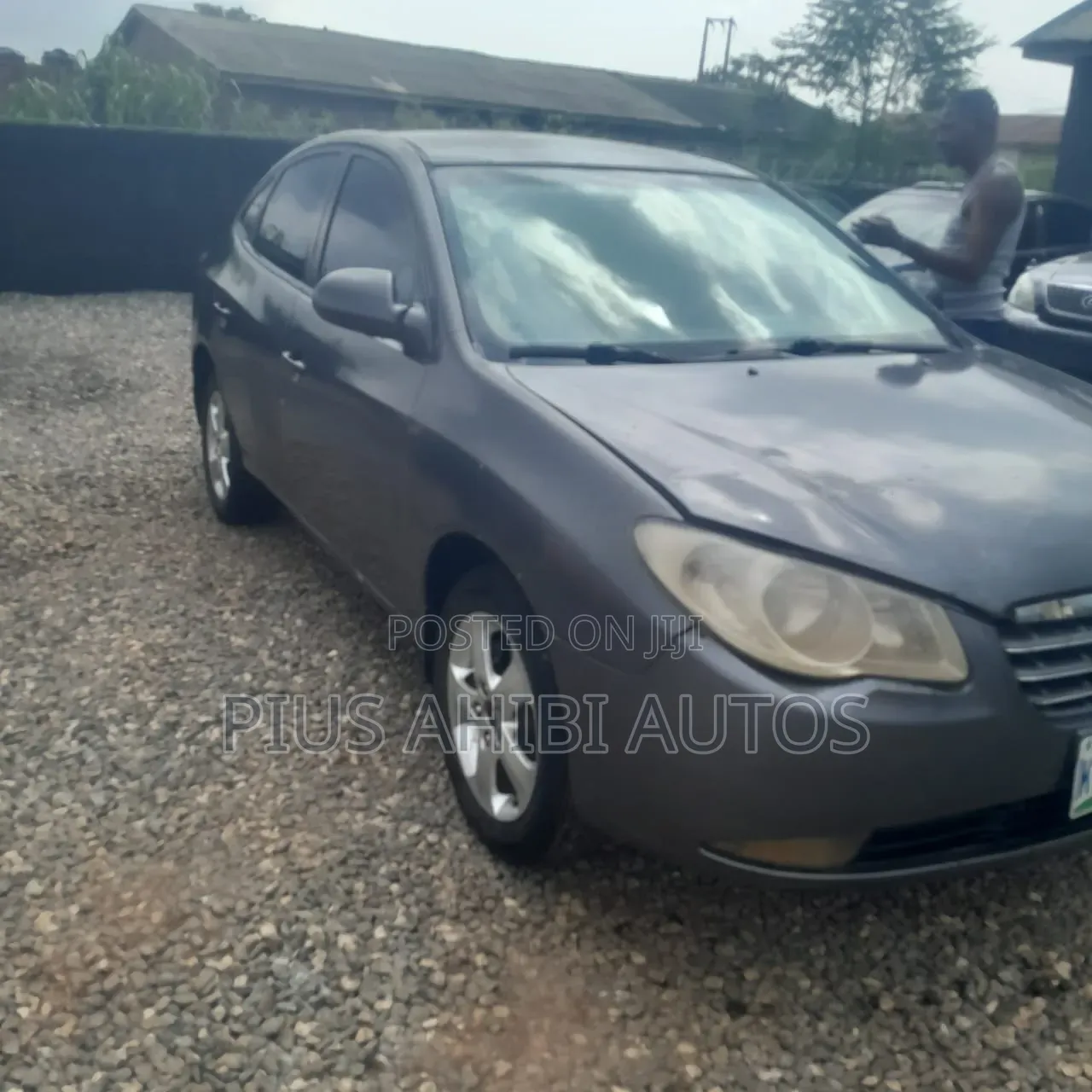 Hyundai Elantra 2007 Gray