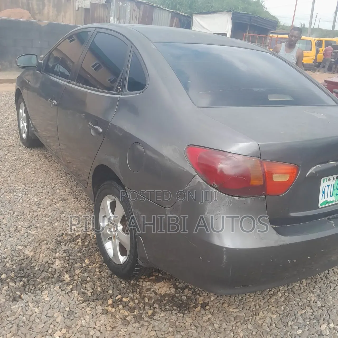 Hyundai Elantra 2007 Gray