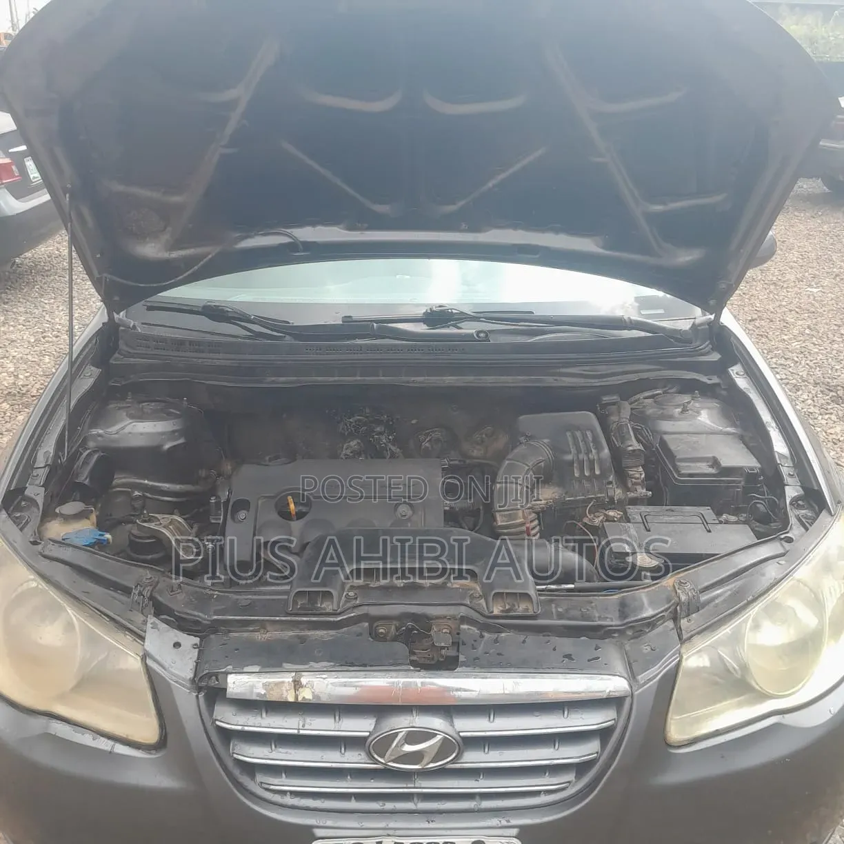 Hyundai Elantra 2007 Gray