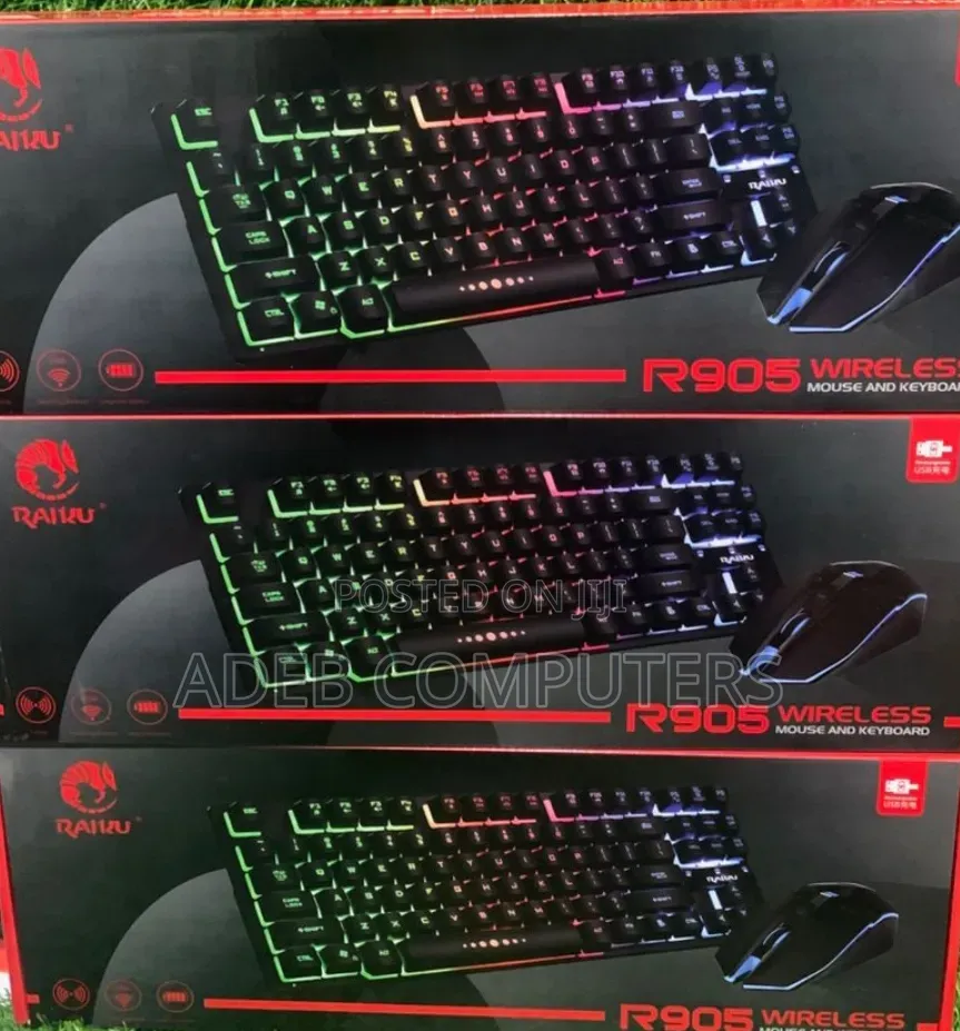 Wireless Keyboard Light and Mouse