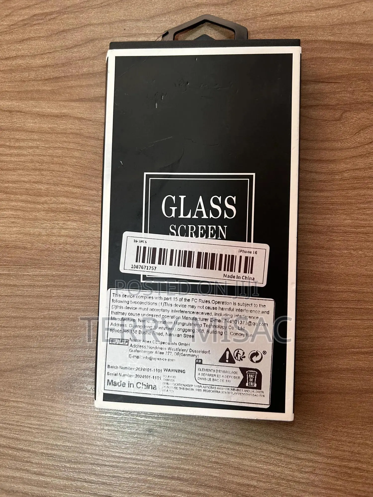 Apple iPhone 16 128 GB Black