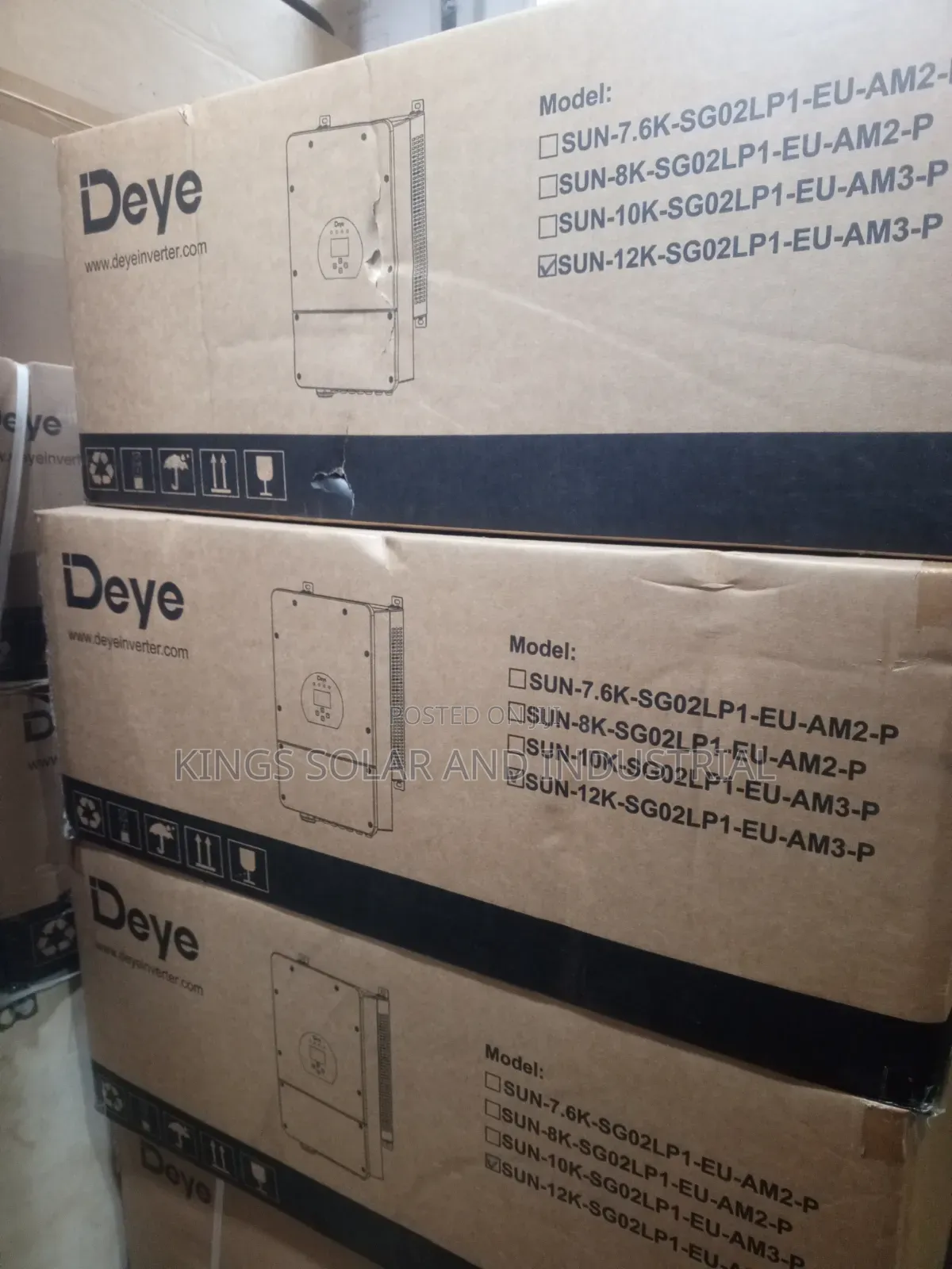 12kva Deye Inverter Hybrid 48v