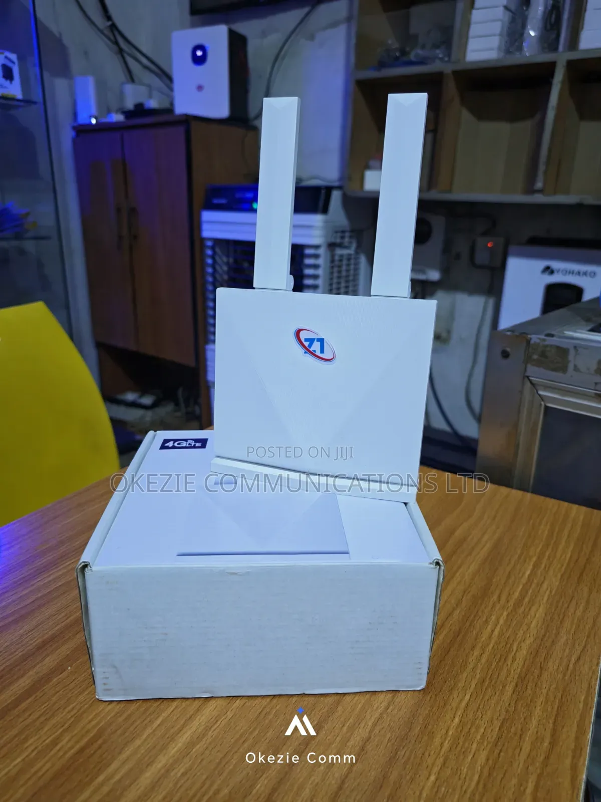 4G Universal Router With Backup Battery, ZTE