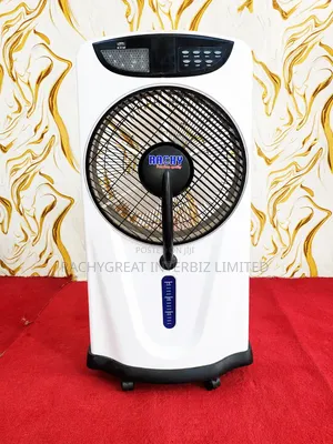 RACHY Rechargeable Air Cooler Fan With Mist Function Remote Control
