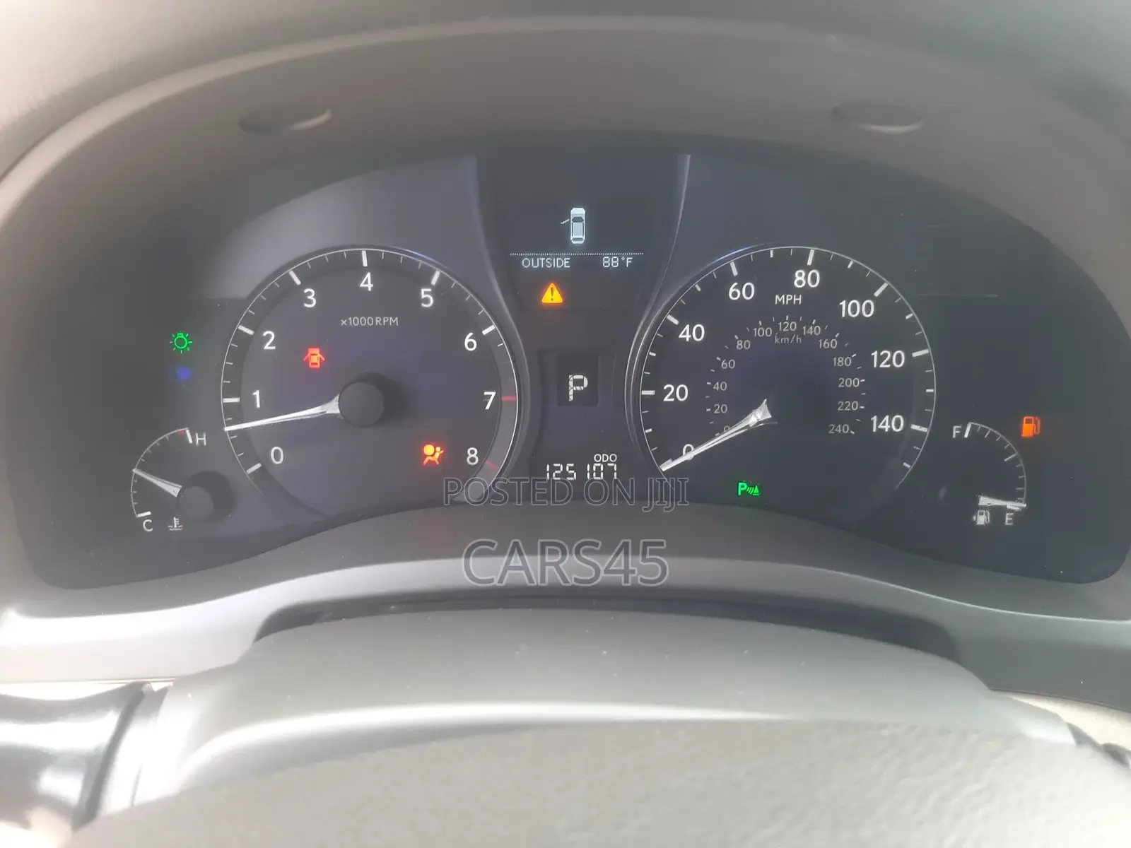 Lexus RX 2011 Red
