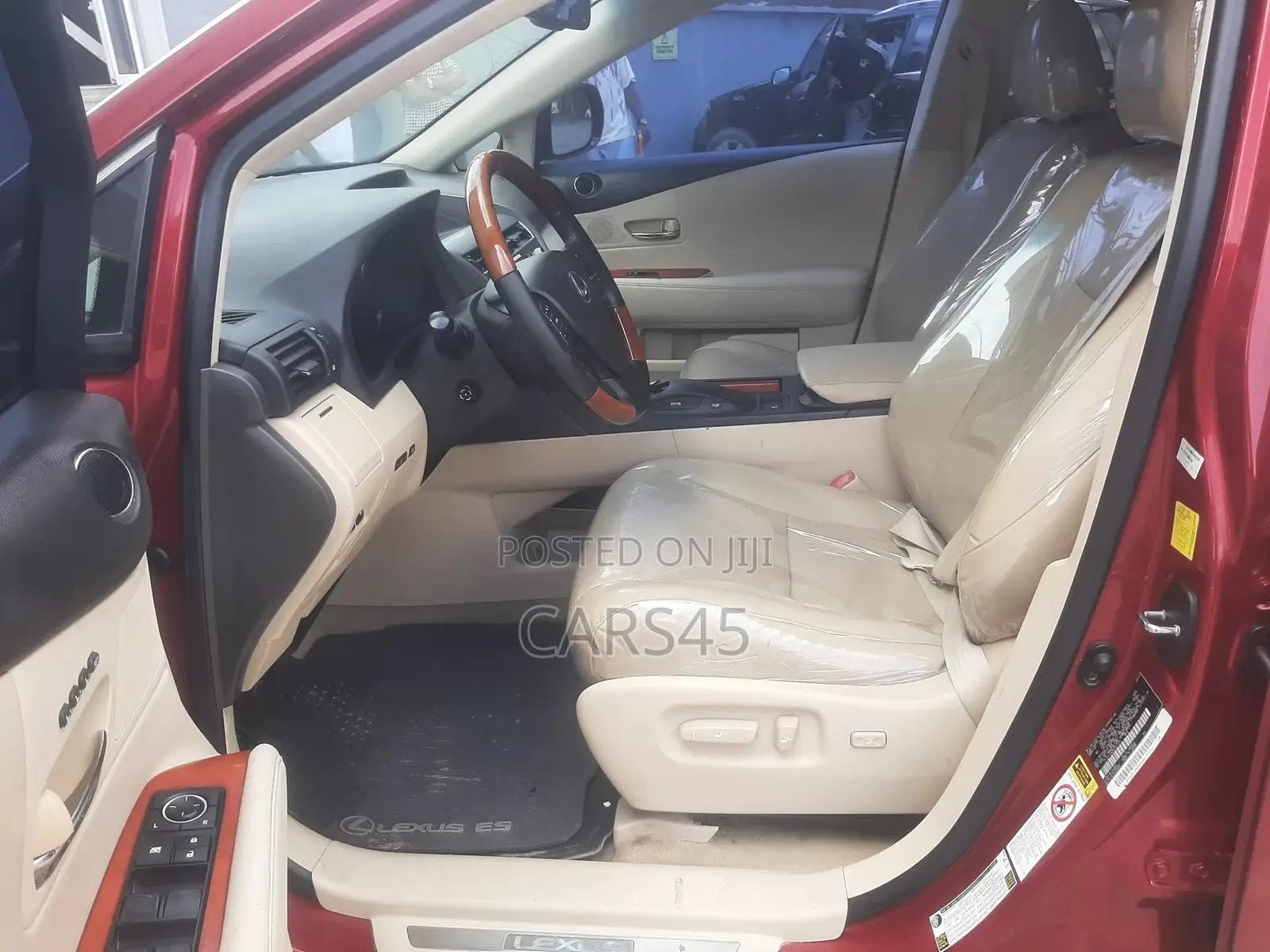 Lexus RX 2011 Red