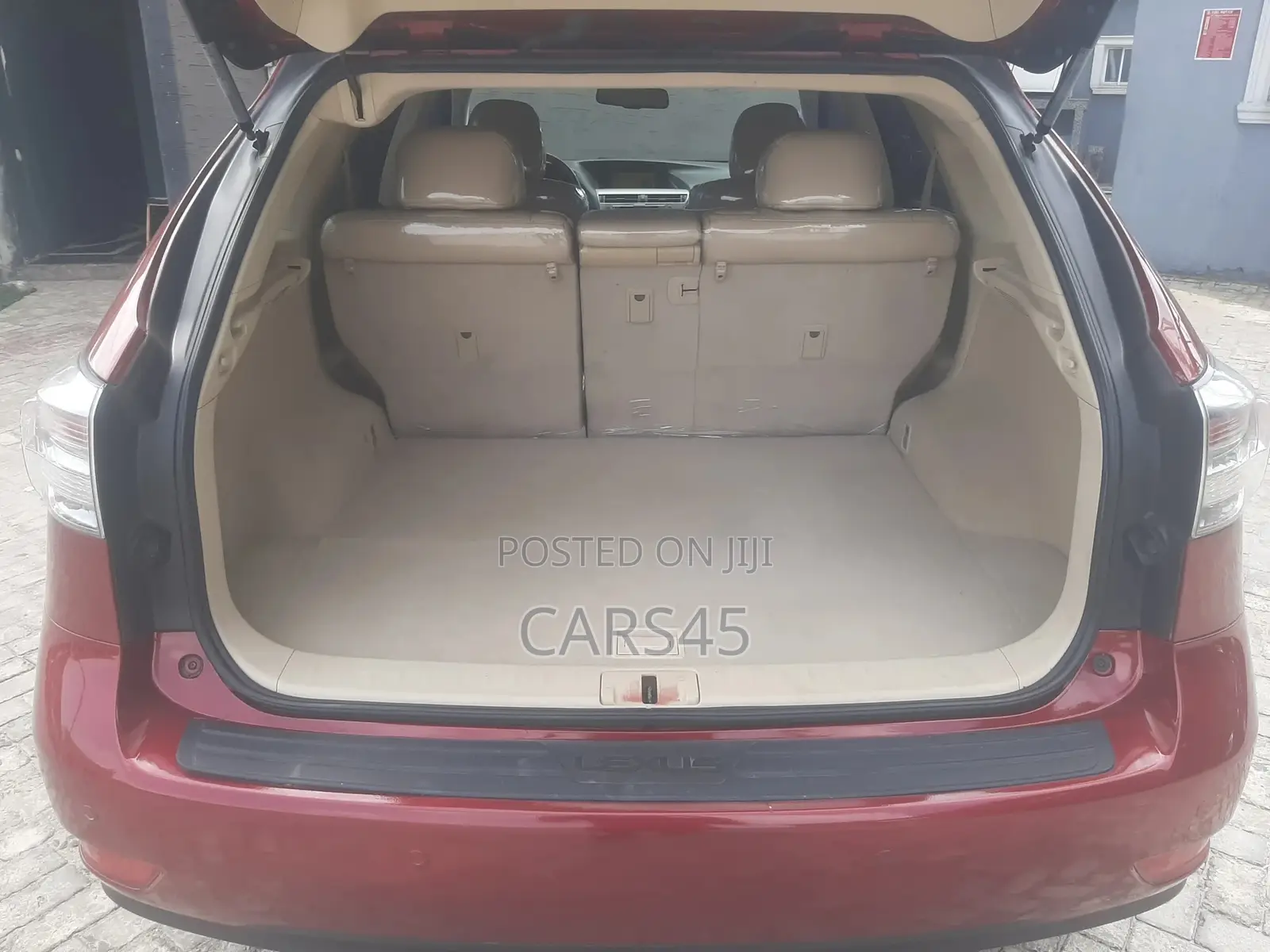 Lexus RX 2011 Red