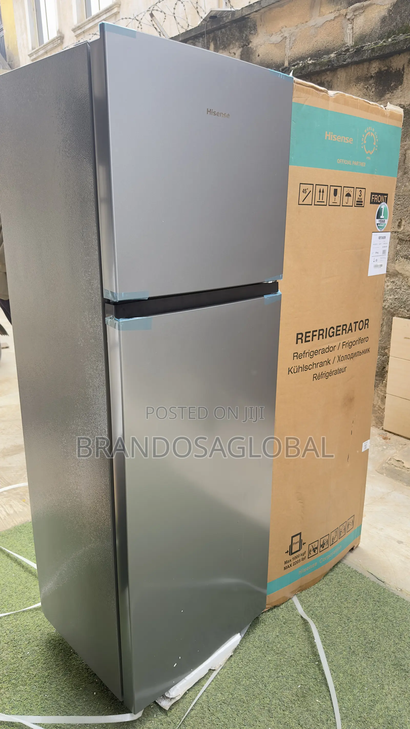 Hisense 306 Litres Refrigerator REF306DR – Premium Double Door Fridge