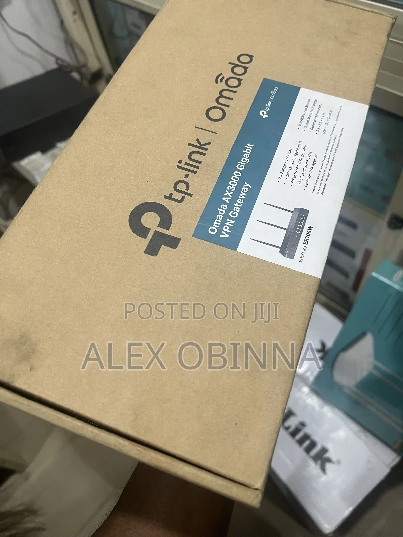 TP-Link Omada AX3000 Gigabit VPN Gateway Router