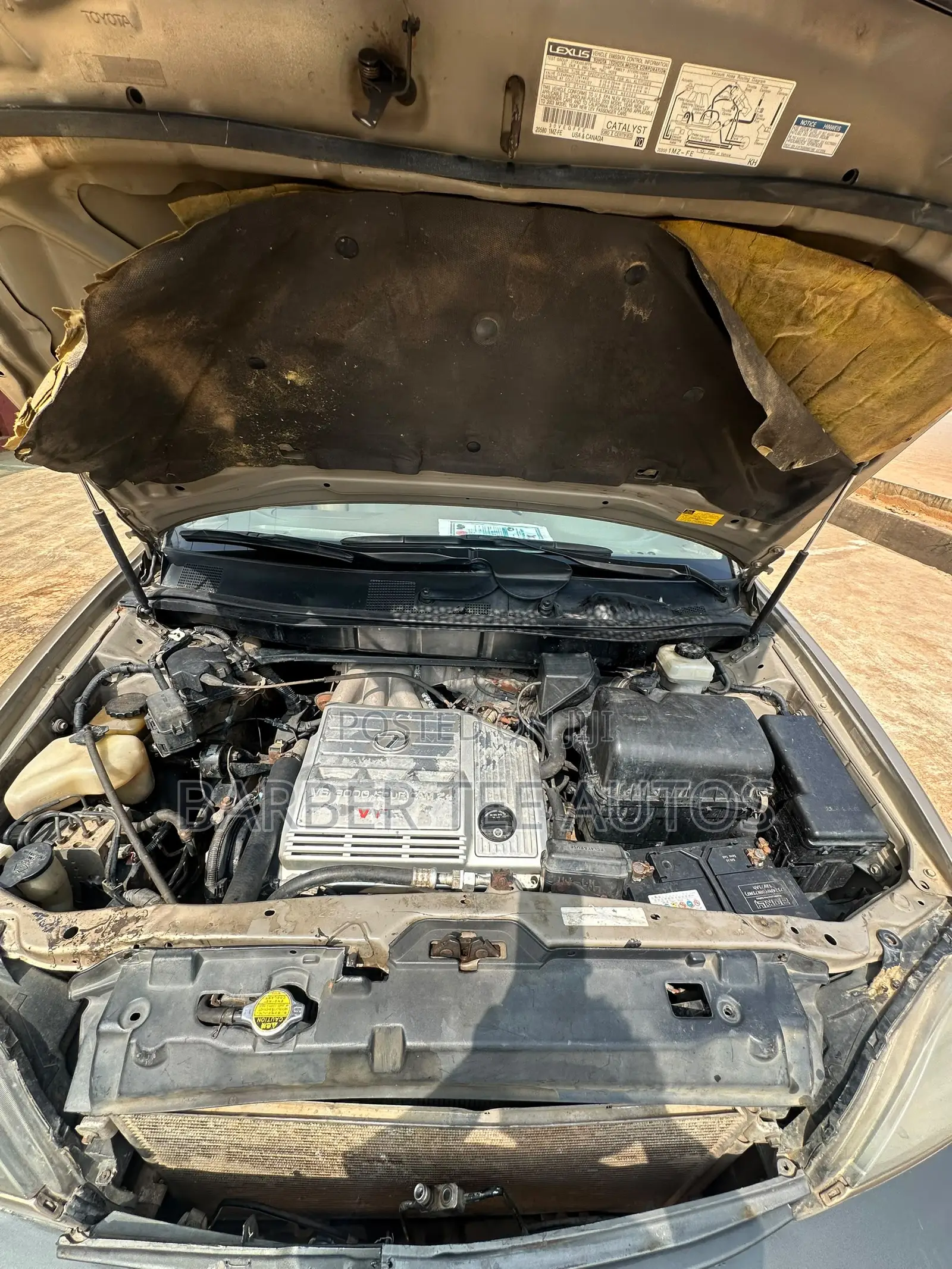 Lexus RX 2003 Gold