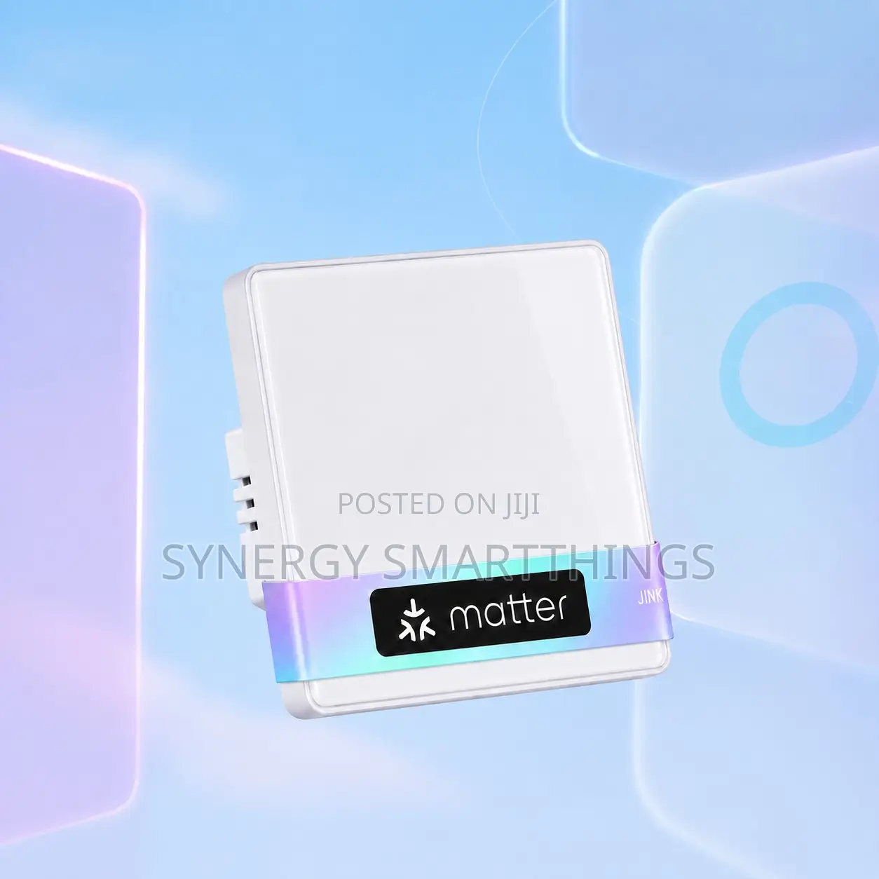 C-Smart Zigbee 1 Gang Button Switch With Alexa- Google Assistant White