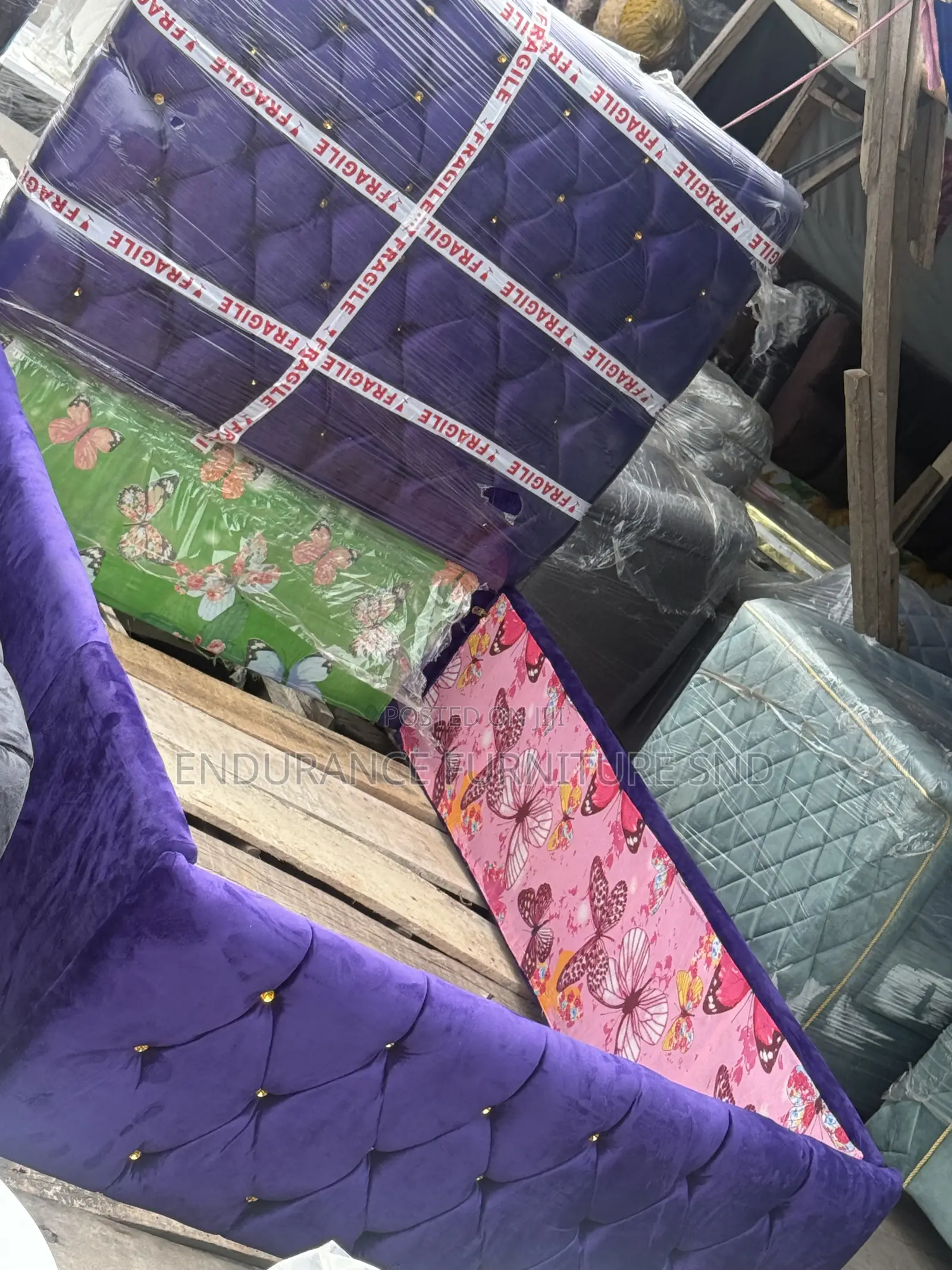 Luxurious Purple Velvet Bed Frame 