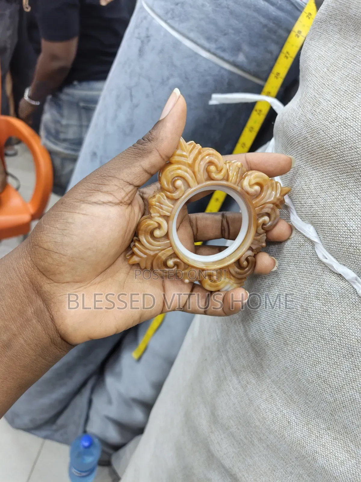 Executive Brown Curtain Rings