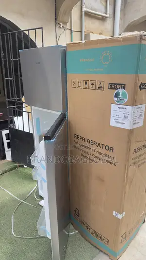 Hisense REF306DR Double Door Refrigerator – Elegant Kitchen Appliance