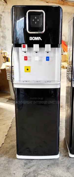BOMA Hot, Normal Cold Water Dispenser With Bottom Storage.