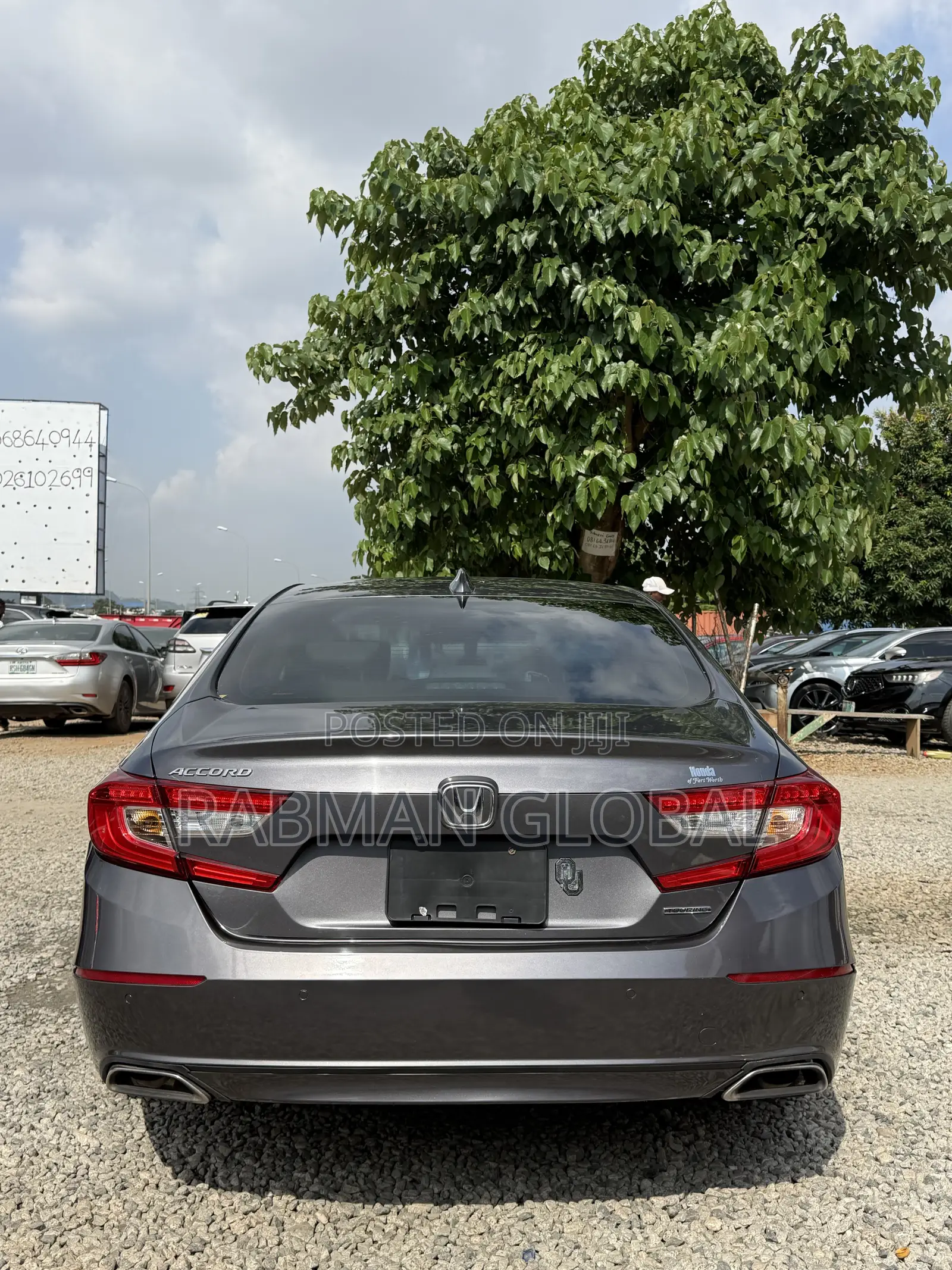 Honda Accord Touring 2018 Gray