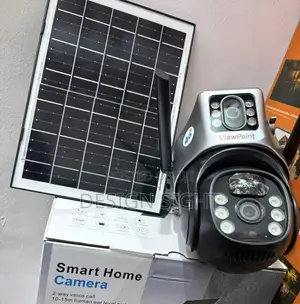 4G Dual Lens Solar Security Camera