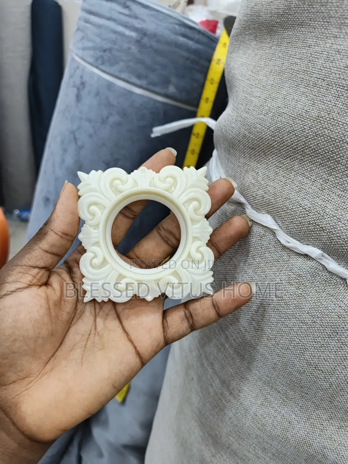 Off White Premium Curtain Rings